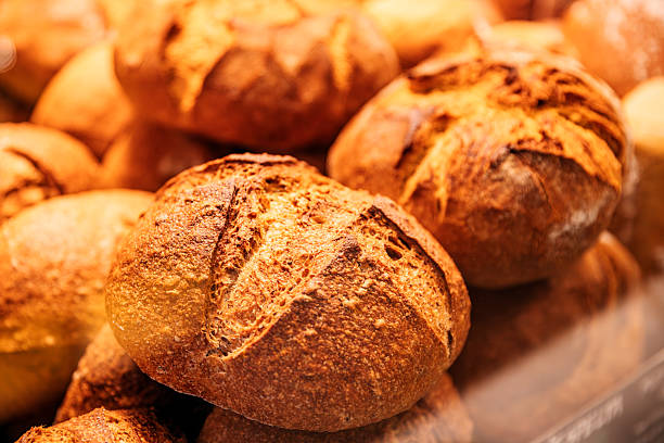 Bakery world visual with artisan baked goods